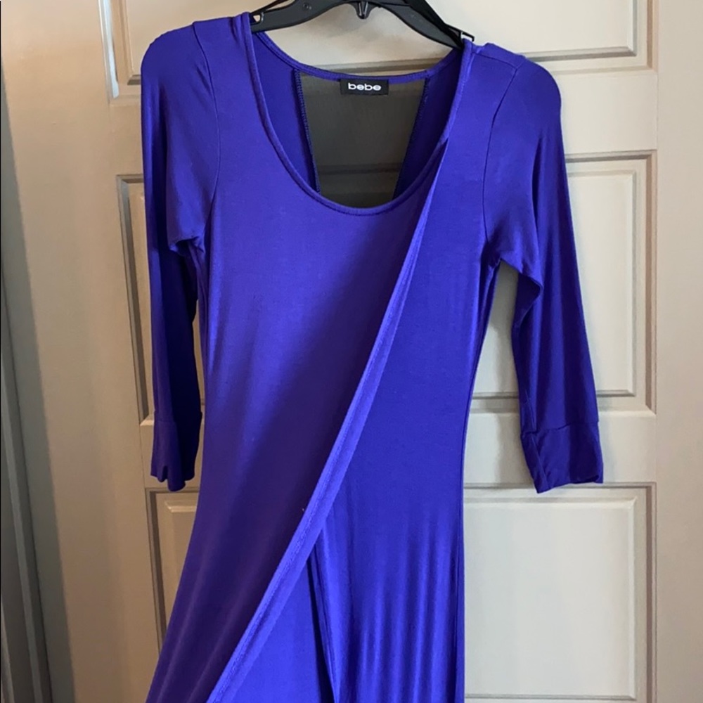 Purple Deep Split Tunic - image 3